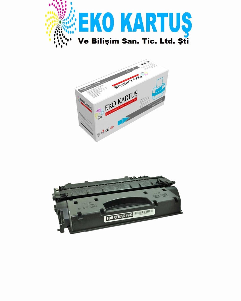 Hp LaserJet P2053D Muadil Toneri  05X (CE505X) UYUMLU (6900 Sayfa)