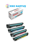 HP  CE250A (507A) 4 RENK SET  MUADİL TONER