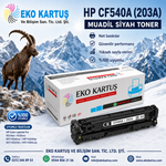 HP CF540A SİYAH (203A) MUADİL TONER