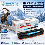 HP CF541A MAVİ  (203A) MUADİL TONER
