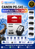Canon PIXMA MG2455 CL 546 RENKLİ VE 545 SİYAH 2'Lİ PAKET