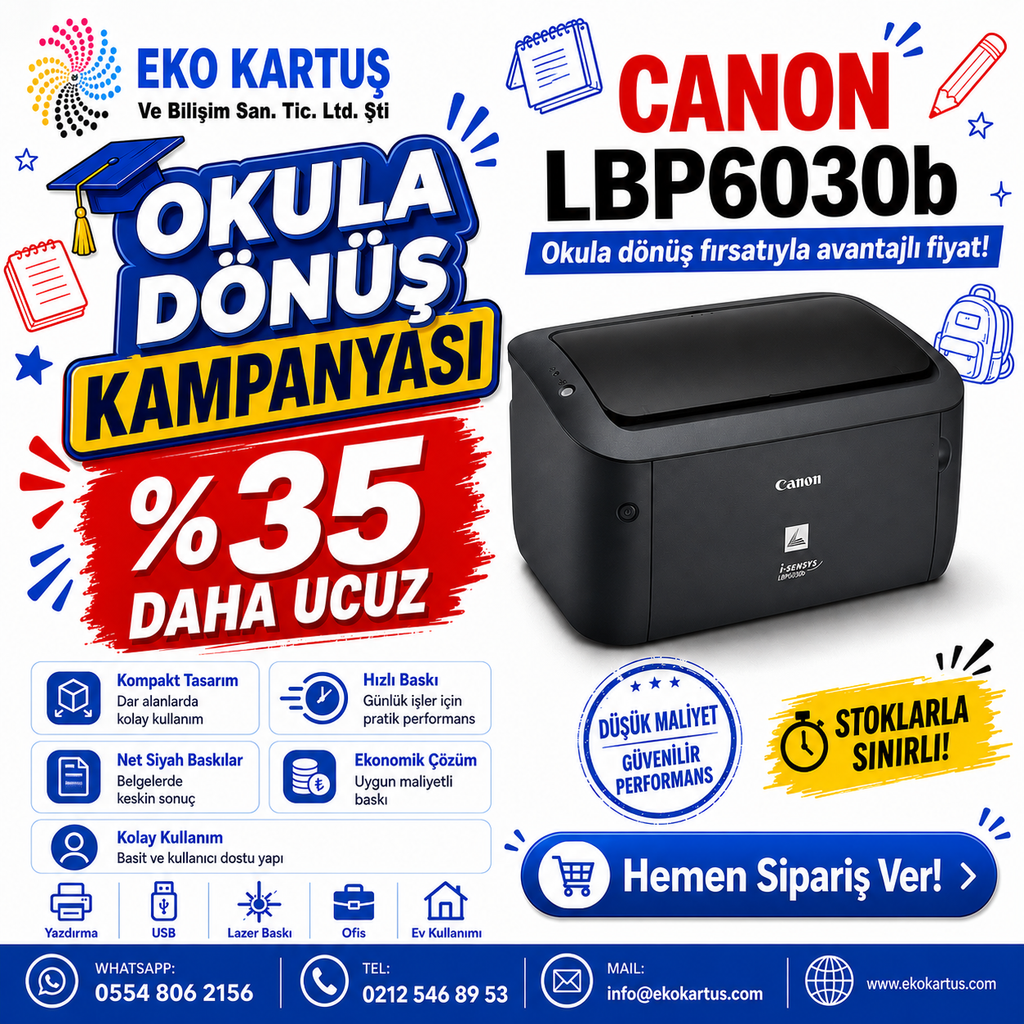 Canon i-SENSYS LBP 6030B Yazıcı