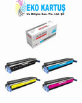 HP Color Laserjet 5550n Uyumlu Sıfır İthal Toneri  9732 (645A) CMYK SET