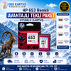 HP DeskJet Ink Advantage 2875  HP 652 RENKLİ VE SİYAH 2'Lİ PAKET