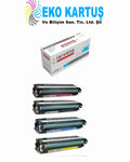 Hp Color Laserjet Professional CP5225xh Uyumlu Sıfır İthal Toneri CE742/307A CMYK SET