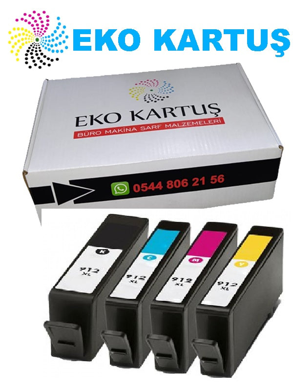 Hp  912XL CYAN Muadil Kartuş