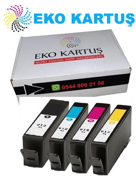 Hp  912XL CYAN Muadil Kartuş