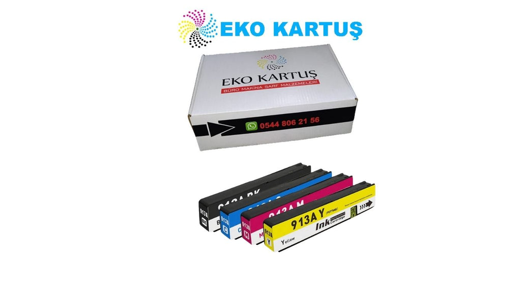 HP 913A  CYAN MUADİL KARTUŞ