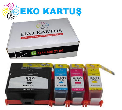 HP 920XL 4 RENK MUADİL  KARTUŞ