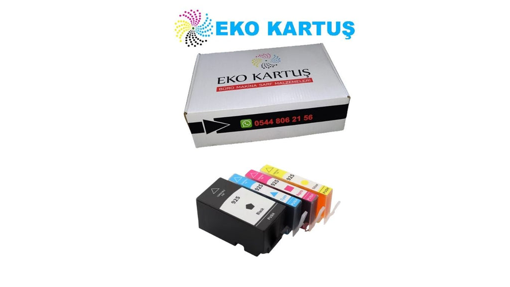 HP 925 MUADİL KARTUŞ  4 RENK SET