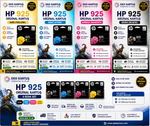 HP 925 ORİJİNAL KARTUŞ 4 RENK SET