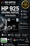 HP 925 ORİJİNAL KARTUŞ 4 RENK SET