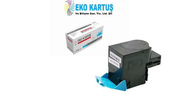 LEXMARK  CX310/80C80C0 MUADİL TONER CYAN