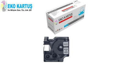 DYMO D1 45803 BEYAZ ETIKETE SIYAH
