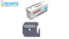 BROTHER P-Touch M12-K231 M-TAPE BEYAZ KAGIT ETIKETE SIYAH (12mm x 8m)