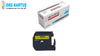 BROTHER P-Touch M09-K621 M-TAPE SİYAH ÜZERİNE SARI KAĞIT ETİKET (9mm x 8m)