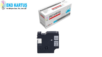 DYMO D1 53713 BEYAZ ETIKETE SIYAH