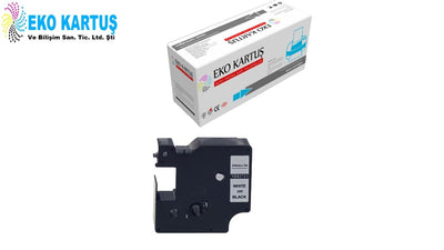DYMO D1 53721 SIYAH ETIKETE BEYAZ