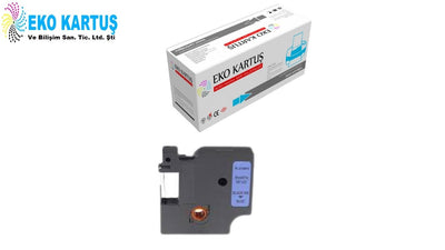 DYMO D1 40916 MAVI ETIKETE SIYAH (9mm x 7m)