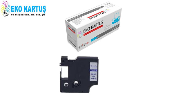 DYMO D1 45014 BLUE ON WHITE LABEL (12mm x 7m)