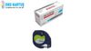 DYMO LetraTag 59422 PLASTIC WHITE ON BLACK (S0721660) (12mm x 4M)