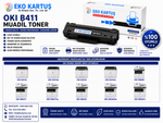 OKİ MUADİL TONER B411/B431/B441