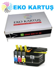 Brother DCP-J105 4 RENK (539xl LC535) Uyumlu Kartuş,