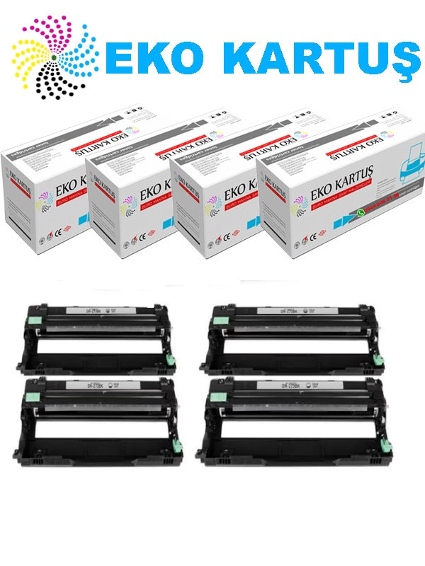 Brother DCP-L3551CDW DR-273CL-CMY 4 Renk Muadil Drum Ünitesi - Main view