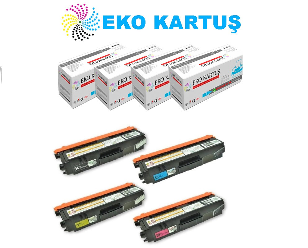 BROTHER TN315/TN348/TN345/TN326/TN369/TN361 TAKIM 4 RENK  MUADİL TONER - Main view