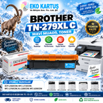Brother TN-279XL  CYAN  MUADİL TONER TN279XL MAVİ