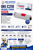 Oki C511dn 4 RENK SET MUADİL TONER