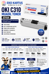 Oki C511dn 4 RENK SET MUADİL TONER