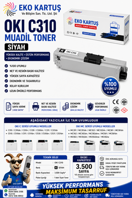OKI MUADİL TONER 310 BK