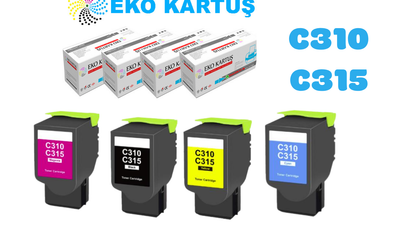 Xerox C310 - C315 SET 4 RENK Uyumlu Sıfır İthal Toner