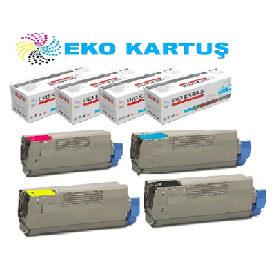 OKİ  C3200 MUADİL TONER 4 RENK SET