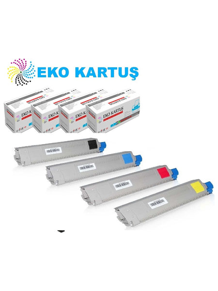 OKİ  831/841   MUADİL TONER 4 RENK TAKIM