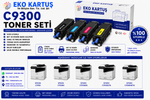 Epson Aculaser C9300DN Uyumlu Sıfır İthal Toner SET 4 RENK