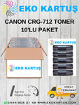 CANON CRG 712  EKONOMİK AVANTAJLI 10&#39;LUMUADİL TONER - Main view