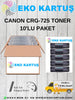 CANON CRG-725 EKONOMİK AVANTAJLI 10'LU KOLİ MUADİL TONER - Main view