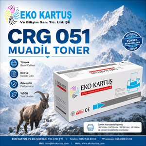 Canon İ-Sensys MF-269dw Muadil Toner  CRG 051