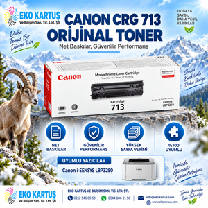 Canon CRG-713  Orijinal Toner   LBP3250  (1871B002)
