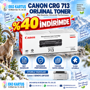 Canon CRG-713  Orijinal Toner   LBP3250  (1871B002)