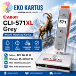 Canon Pixma TS8040 PGI-570XL CLI 571XLYüksek Kapasiteli Muadil Kartuş Seti