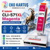 Canon Pixma TS8040 PGI-570XL CLI 571XLYüksek Kapasiteli Muadil Kartuş Seti