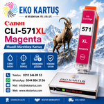 Canon Pixma TS8040 PGI-570XL CLI 571XLYüksek Kapasiteli Muadil Kartuş Seti