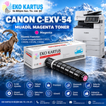 Canon C-EXV 54 Muadil Toner Seti 4 Renk CMYK