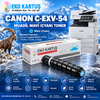 Canon C-EXV 54 Muadil Toner Seti 4 Renk CMYK