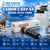 Canon C-EXV 54 Muadil Toner Seti 4 Renk CMYK