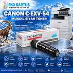 Canon C-EXV 54 Muadil Toner SİYAH   1394C002 BK