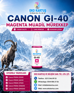 Canon GI-40 KIRMIZI MUADİL Mürekkep (GI40)